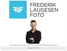 Tablet Screenshot of frederiklaugesenfoto.dk